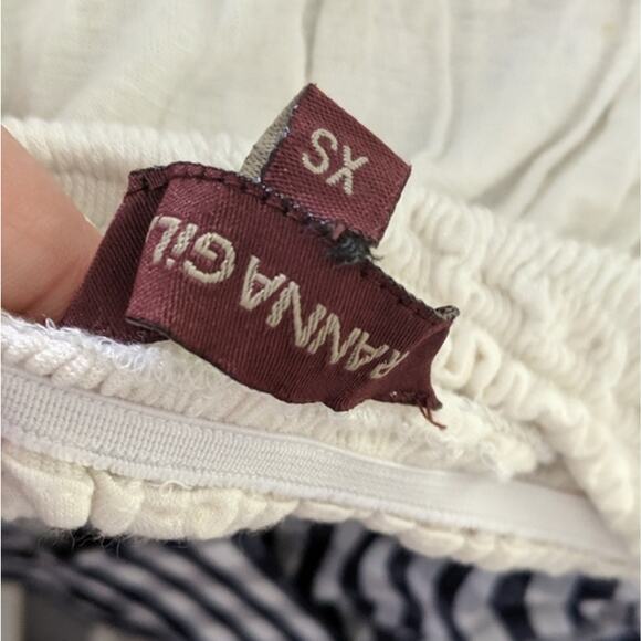 Ranna Gilli Embroidered Cream Top Extra Small - Picture 6 of 6